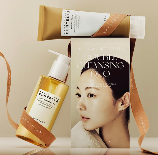 SKIN1004-Set Aceite Limpiador y Espuma Limpiadora Madagascar Centella